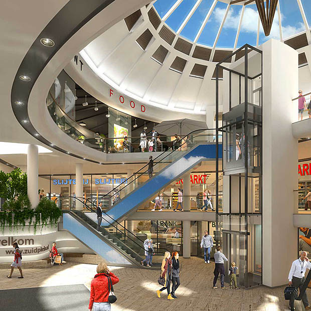 vertraging barsten Onafhankelijkheid Upgrading winkelcentrum Zuidplein Rotterdam van start - RenovatieTotaal