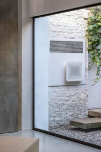 INNOVA STØNE warmtepompen: de perfecte esthetische integratie  