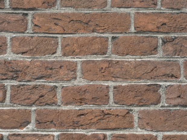 Een voorbeeld van handvormsteen met de kenmerkende groeven en nerven.