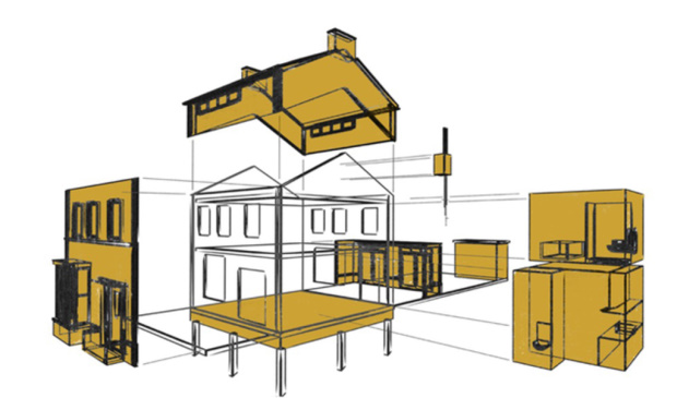 De opgave om woningen uit de jaren 60, 70 en 80 is groot. De component vormt het ideale platform bij renoveren, want deze heeft een kleinere schaal dan de woning, maar een grotere schaal dan het product.