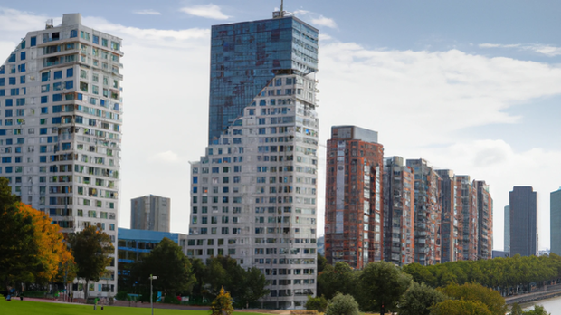 Hoogbouw in Rotterdam