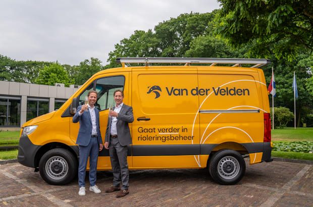 Walter van der Velden Jonkers (links) en Jeroen van der Velden Jonkers (rechts)