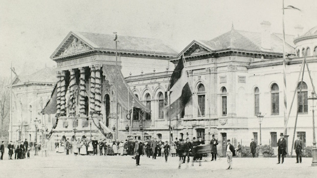 Archiefbeeld van het aquarium in artis