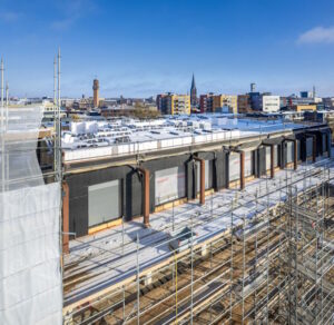 Transformatie voormalig kantoorpand naar woningen in Hengelo