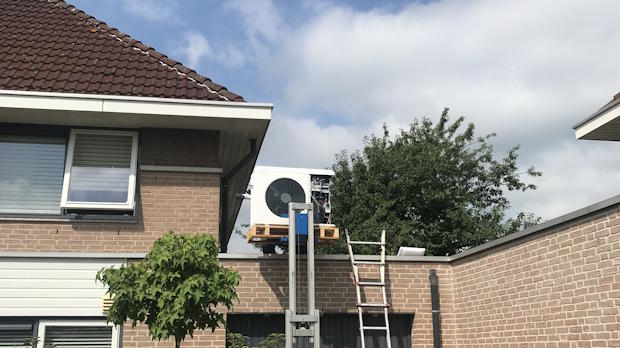 Installatie warmtepomp
